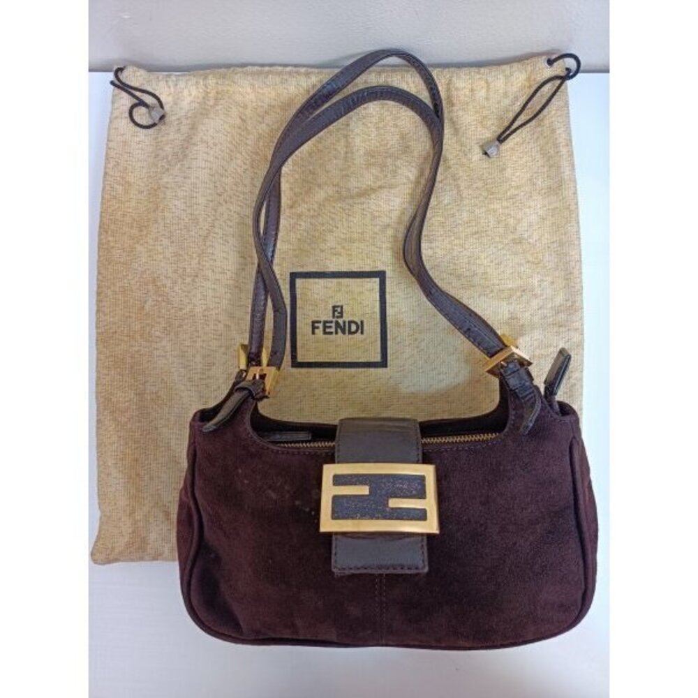 Fendi Mamma Bucket Handbag Handle FF